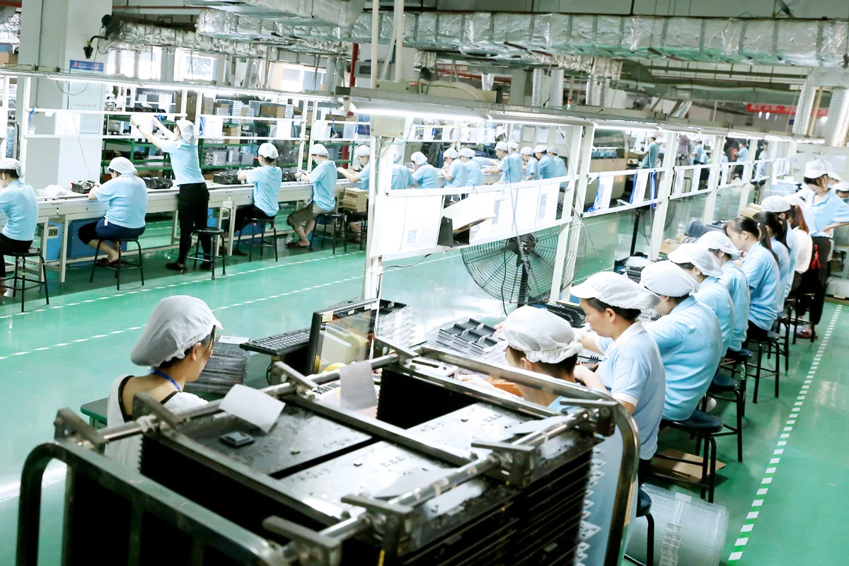 CESIPC Industrial Panel PC Assembly Line — Flexible Manufacturing