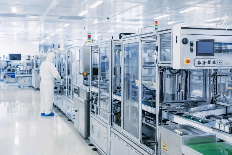 CleanOps S-Series embedded HMI for semiconductor cleanroom and SMT lines