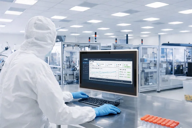 Food & pharma QC / sample-retention station