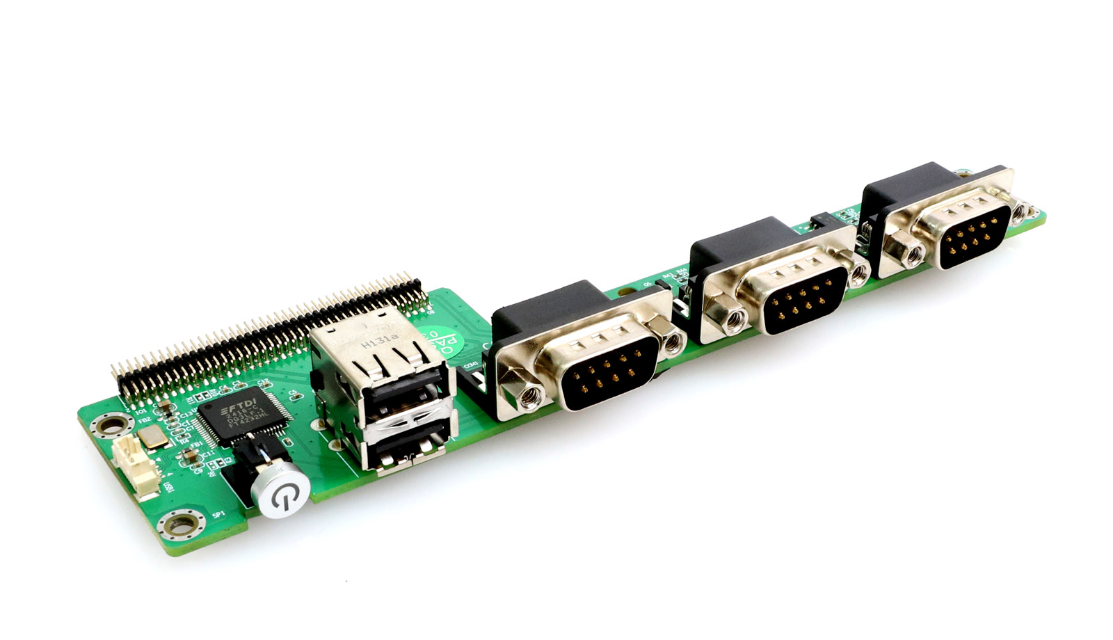 COB-D2555 · 3 串口 + 2×USB · 可切换 RS-232/422/485