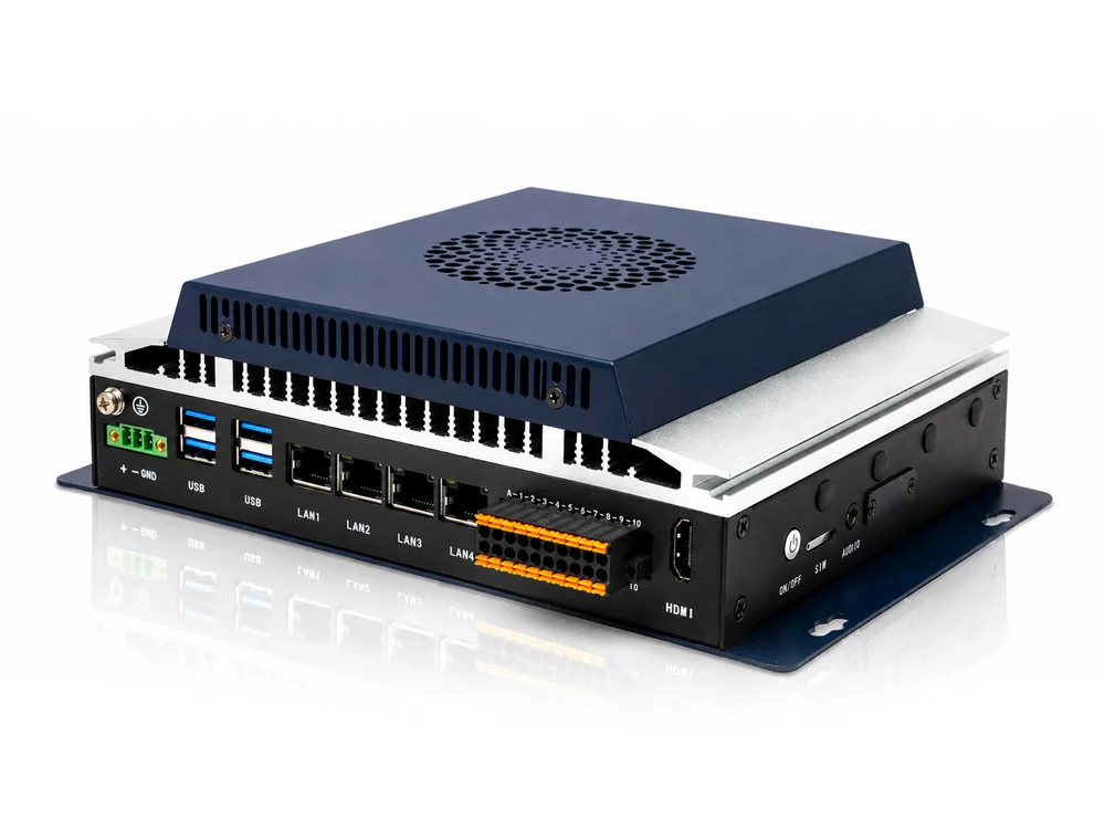EA-N500A Edge AI Computer — Heat-sink Fin Side View — CESIPC