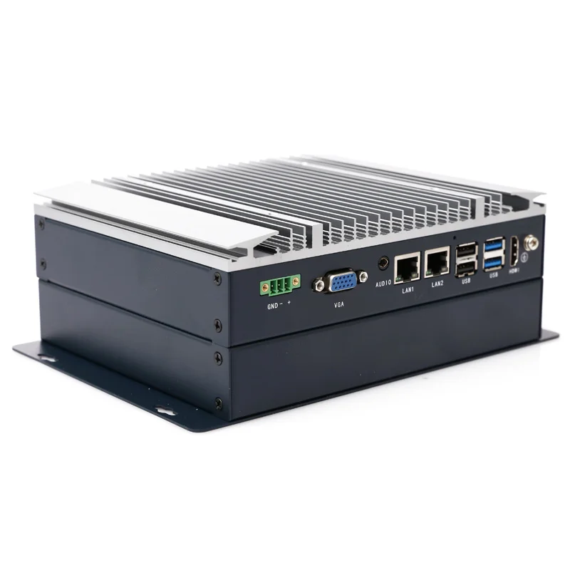 EPC-202B modular embedded industrial computer front view for sortation WCS control — CESIPC