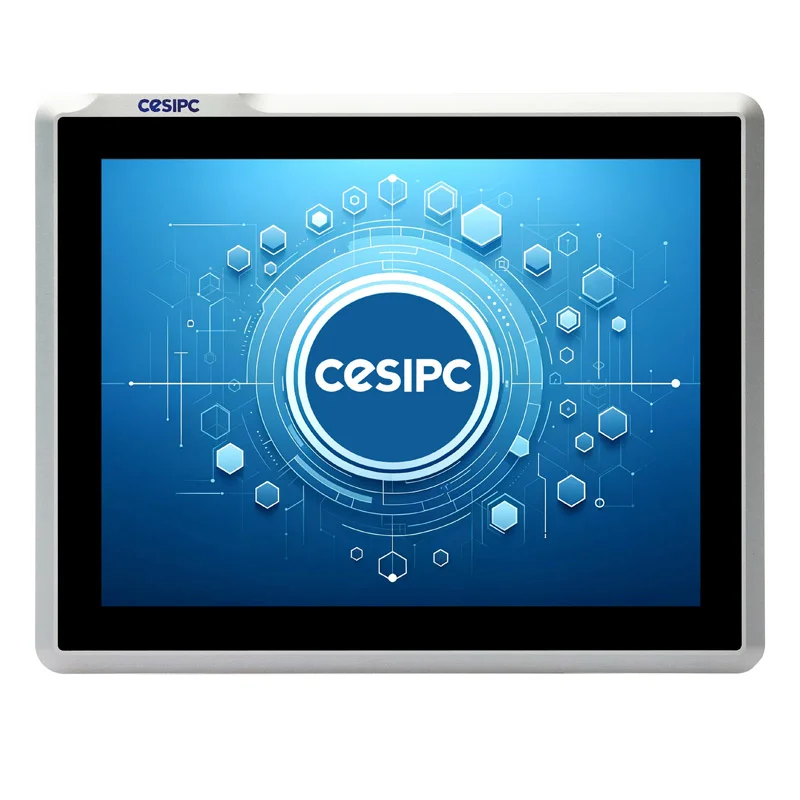EPC-S1592A 15-inch industrial panel PC front view for CNC operator HMI — CESIPC