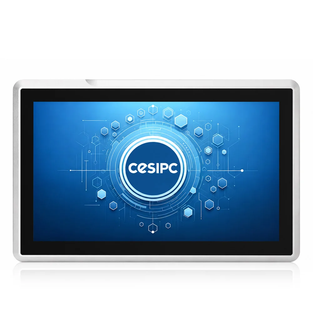 EPC-W1222A widescreen industrial panel PC (16:9) - front main view - CESIPC