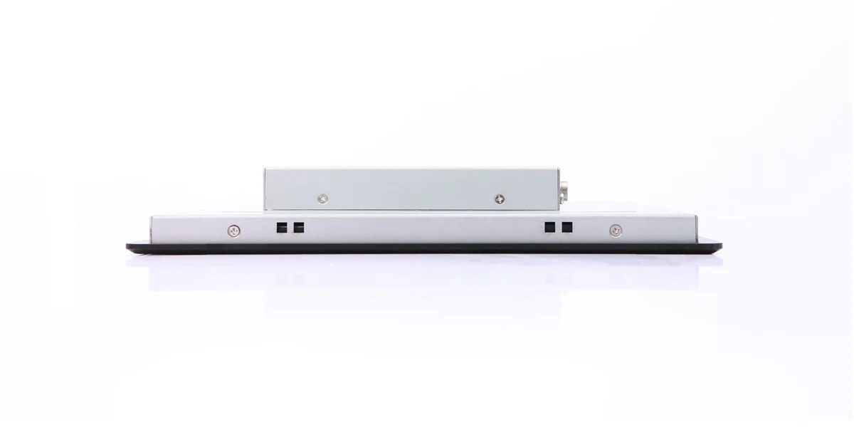 FPM-S1202A industrial monitor (standard screen) - rear panel I/O layout