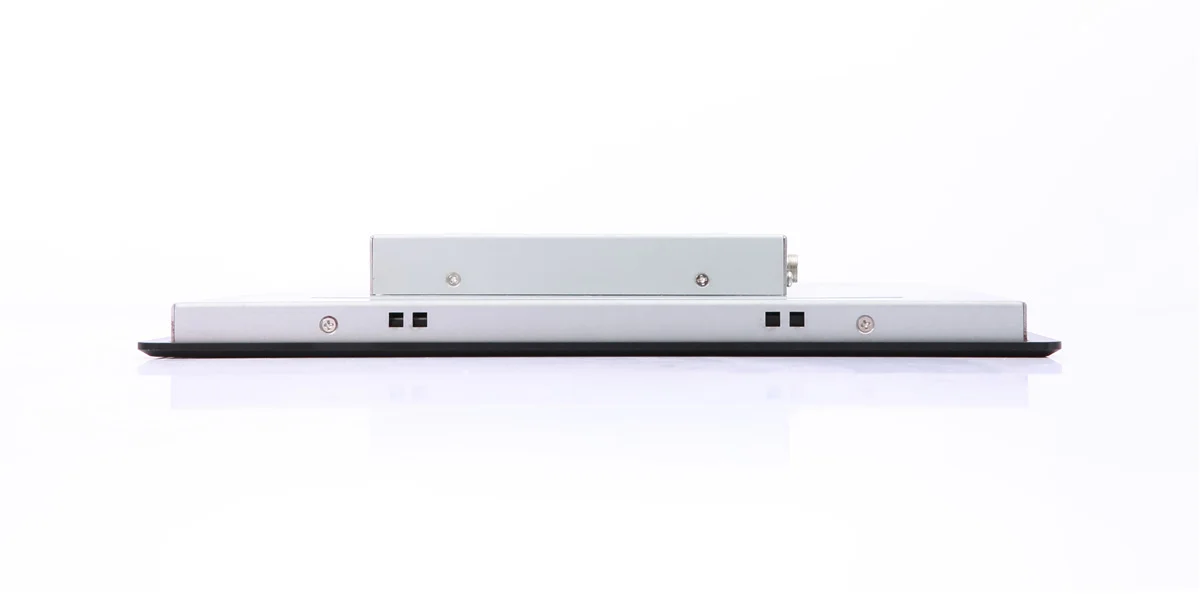 FPM-S1702A industrial monitor (standard screen) - rear panel I/O layout