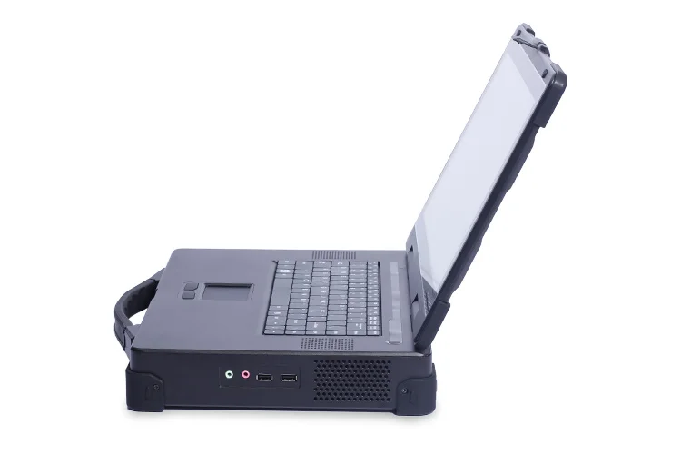 MPC-AS-W150-T1-A single-screen rugged portable workstation - product detail shot