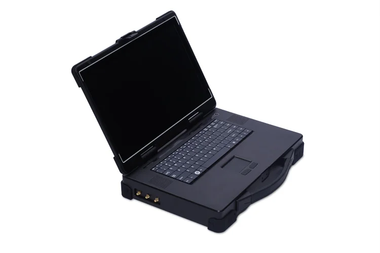MPC-AS-W150-T1-A single-screen rugged portable workstation - product detail shot