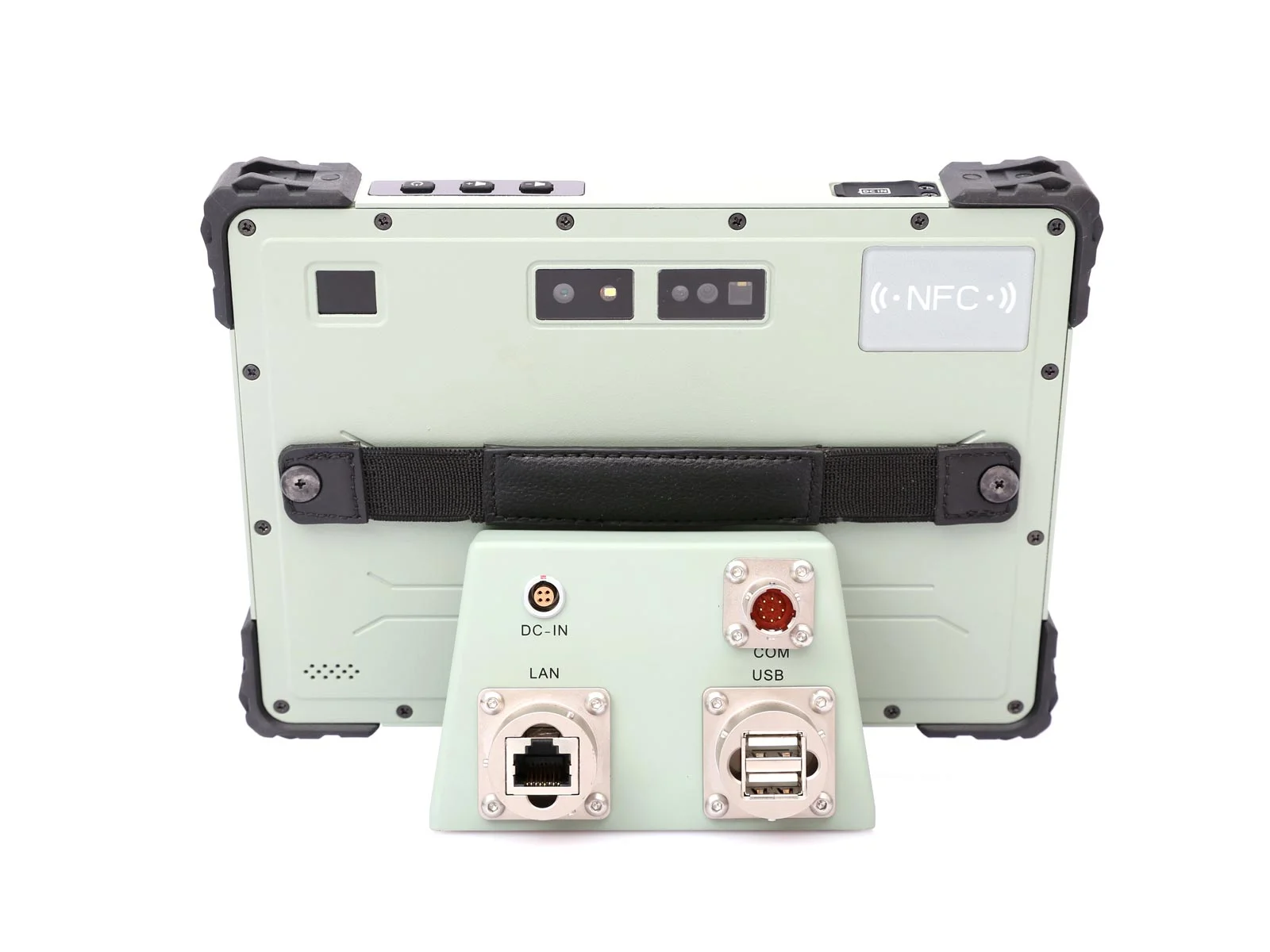 TPC-W08W2A rugged handheld field terminal - product detail shot