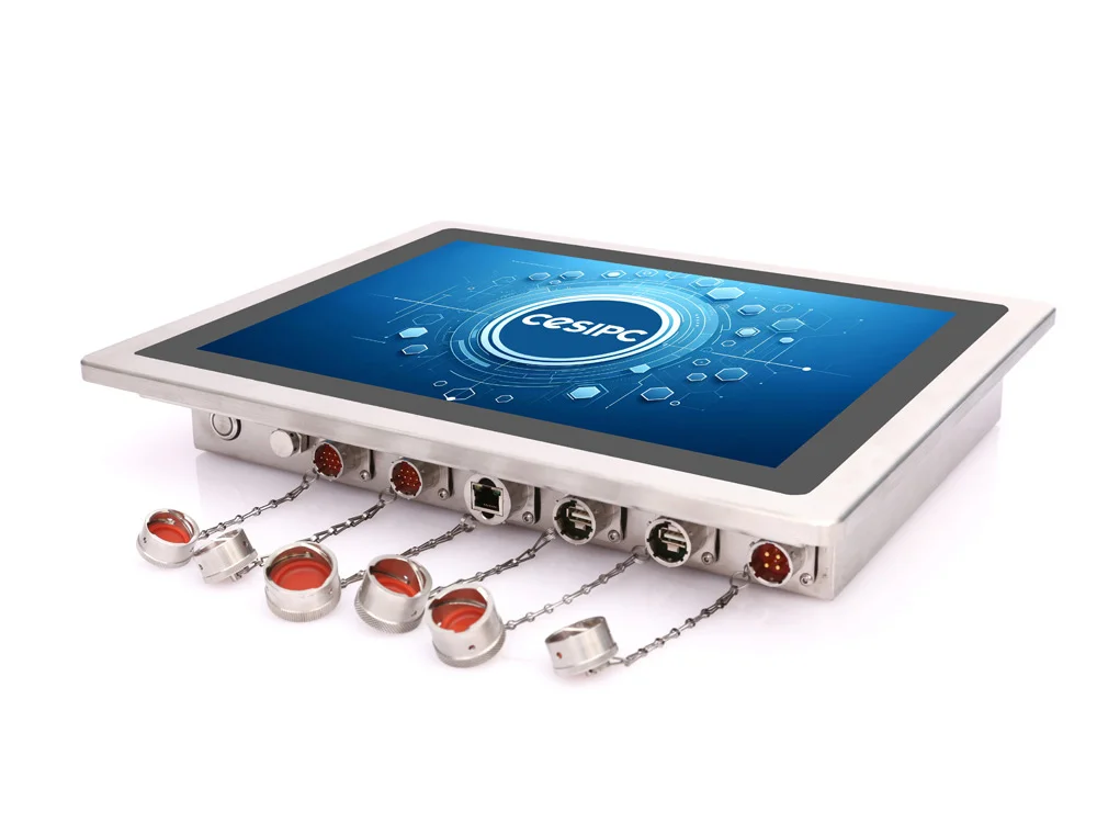 WPC-S1522A-G embedded hygienic panel PC (S-grade / IP69K front panel) - product detail photo