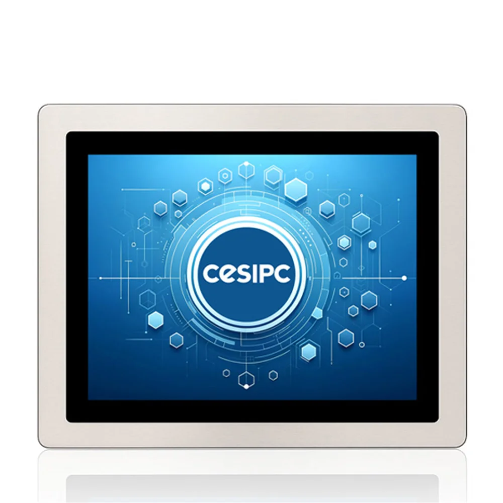 WPC-S1962A-S embedded hygienic panel PC (S-grade / IP69K front panel) - front main view - CESIPC