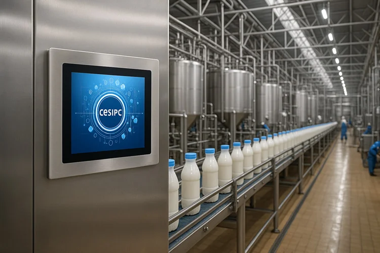 WPC-S1972A-S embedded hygienic panel PC (S-grade / IP69K front panel) - data acquisition application